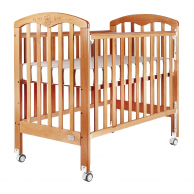 Baby Star Cozzi 嬰兒木床(包括4” 床褥) – 原木色 / 歐洲櫸木