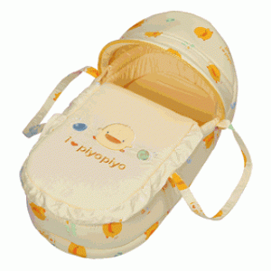 PiyoPiyo 喜悅蛋嬰兒手提睡籃